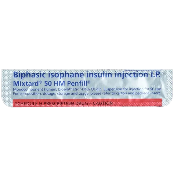 mixtard 50/50 penfill 3 ml